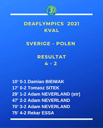 Både sverige och polen har imponerat under kvalspelet även om vi nog spontant tycker att polen hade en lättare kvalgrupp än blågult. Svensk Dovfotboll Publications Facebook