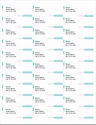 Part # 04334, perforated paper template. Gift Labels 8 Per Page