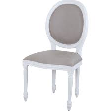 Sterling Industries 7011 1109 Viola Round Back Dining Chair White Grey Fabric Dining Chairs Gray Dining Chairs Round Back Dining Chairs