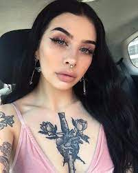 Geometric Hand Tattoo Geometrictattoos Chest Tattoo Girl Girl Tattoos Beauty Tattoos