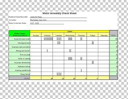 Check Sheet Seven Basic Tools Of Quality Quality Control