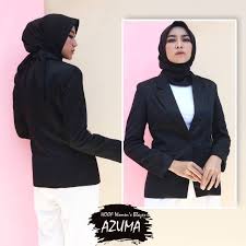 Rumah jahit perusahaan yang bergerak dibidang pengadaan seragam kerja, seragam kampus, toga wisuda, jaslamamater, dan seragam komunitas. Jual Blazer Wanita Azzuma Black Jas Kerja Cewek Kantor Resmi Formal Hitam Kota Bandung Aviarifta Tokopedia