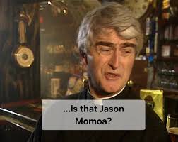 My husband watching 28 years later last night..