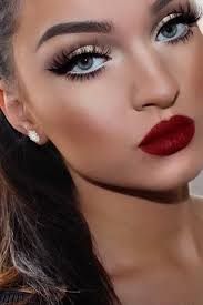 9 Cooling Eye Treatments To Calm Eye Bags And Puffy Eyes Red Lipstick Makeup Lipstick Dark Red Dark Red Lipstick Makeup