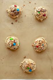 Leftover Halloween Candy Cookies