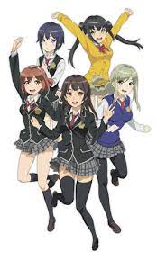 Schoolgirl Strikers Animation Channel Saves The World Beginning On January 08 2017 Anime School Girl Animation Anime