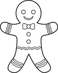 Christmas Lights Coloring Page This Would Be Fun To Color Description Fro Gingerbread Man Coloring Page Coloring Pages Inspirational Christmas Coloring Pages