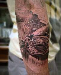 You can ask your tattoo artist to ink a super realistic black and white fish tattoo and place it on your forearms or shoulders. 10 Fishing Tattoos That Actually Look Good