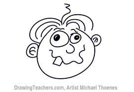 How To Draw A Funny Face Goof