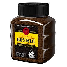 The definition and how freeze dried coffee is made freeze dried coffee is a type of coffee that is produced from a particular process named freeze drying. Cafe Bustelo Supreme By Bustelo Freeze Dried Instant Coffee Walmart Com Walmart Com