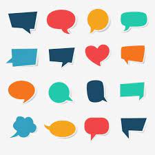 Blank Speech Bubble Paper Sticker Template Speech Bubble Label Png And Vector With Transparent Background For Free Download Bubble Stickers Bubble Paper Sticker Template
