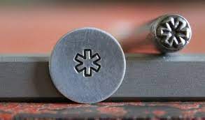 Here at special metal stamping we work with our clients to meet their alloy and rare alloy stampings needs. Design Stamp Metal Stamping Tool Steel Stamps Impressart 9 5mm Medical Alert Symbol Metal Stamp Medical Id Stamp Health And Wellness Sculpting Forming Craft Supplies Tools
