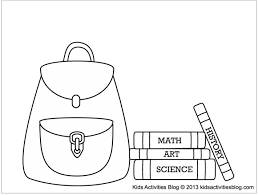 Dogs love to chew on bones, run and fetch balls, and find more time to play! 5 Free Printable Back To School Coloring Pages For Kids Kids Activities Blog