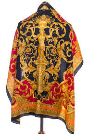 Silk Scarf Atelier Versace Vintage Store