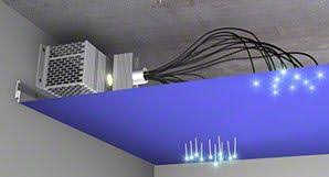 Lighting Optic Fibers Home Theater Room Design Fiber Optic Lighting Architecture Ceiling