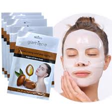 Argan Oil Facial Mask A quick fix for bright, radiant skin Helps maintain  skin's youthful glow One piece