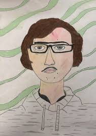 Completed my self portrait : r/TeenagersButBetter