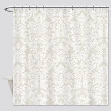 Shabby cottage chic shower curtain cream chenille lace. Vintage White Lace Shower Curtains Cafepress
