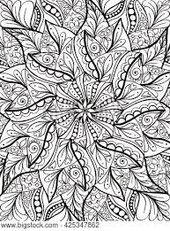 Select one of 1000 printable coloring pages of the category adult. Mandala Adult Coloring Image Photo Free Trial Bigstock