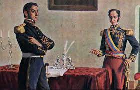 Jose de san martin y simon bolivar. Cuando Bolivar Y San Martin Definieron La Liberacion De Hispanoamerica
