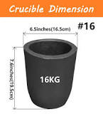 Amazon.com: LSMIITTH 35lbs/16KG Clay Graphite Crucible for ...