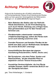 Ab wann fieber gefährlich werden kann und welche fiebersenkenden maßnahmen eltern selbst treffen können, darüber sprach klaus fleck mit dem wiener kinderarzt dr als krankheitssymptom allein ist fieber wenig aussagekräftig. Reitbetrieb Reiterverein Dettingen Am Albuch E V