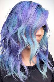 Harness the appeal of this original style for two tone hair color can be a bold fashion statement and a fun way to experiment with unique hair colors. 68 Tempting And Attractive Purple Hair Looks Lovehairstyles Com