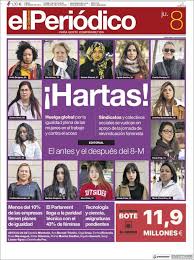 2 membresías del club edh con beneficios y descuentos exclusivos Los Guinos Feministas En Las Portadas De Los Diarios De Hoy