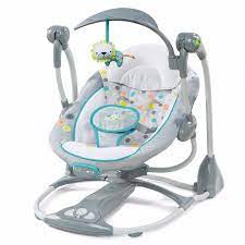 Ingenuity Convertme 2 Seat Portable Baby Swing Gray 10215 3 W11 For Sale Online Ebay Portable Baby Swing Baby Swings New Baby Products