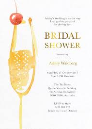 bridal shower party invitations