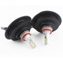 2Pcs Universal Versiegelt Gummi Auto LED Scheinwerfer