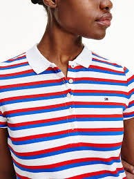 Tommy Hilfiger Foremata E Shop Gynaikeia Foremata Tommy Hilfiger Kokkina Slim Fit Stripe Bvzulq592