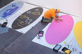 Hypebeast meets up with artist mark gonzales in his lower east side studio. Juxtapoz Magazine Street Art A Preview Of Mark Gonzales New Exhibition Chandran Gallery Sf
