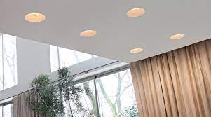 Lay down a drop cloth and set up a ladder so you can access the recessed lighting fixture. Skygarden Recessed G9 Lamp Wall Ceiling Flos