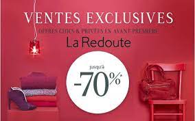 Codes promo la redoute mars 2021. Vente Privee La Redoute Avant Les Soldes D Hiver 2016 Les Bons Plans De Naima
