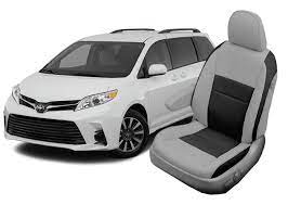 Toyota sienna 2015, superfit seat covers by superlamb®. Toyota Sienna Seat Covers Leather Seats Interior Katzkin