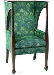 Porter S Chair With Peacock Upholstery Mahogany Ca 1905 Glasgow School Jv Art Nouveau Furniture Deco Furniture Art Deco Furniture