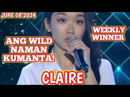 ANG WILD NAMAN KUMANTA NI CLAIRE