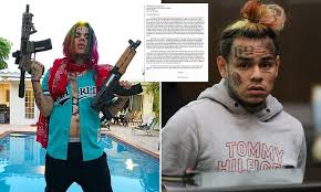The latest tweets from tekashi69 da scum (@6tekashi9). Tekashi 6ix 9ine Pens Grovelling Letter To A New York Judge Apologizing For His Crimes Daily Mail Online