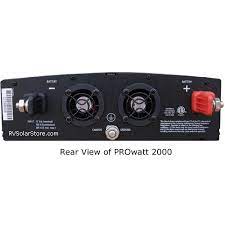 You'll never have to worry about excessive drain on your battery. Xantrex Prowatt Sw 2000 Watt Inverter
