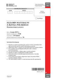 W v lo w bydgoszczy pisze je prawie 120 maturzystów o maturze, studiach. Matura Probna 2015 2016 Z Operonem 24 27 Listopada Harmonogram Arkusze Odpowiedzi Dziennik Polski