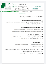 بنك أسئلة توحيد ثانوي المستوى الأول التوحيد الفصل الأول المناهج السعودية