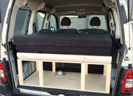 Simple Kit Turns Small Vans Or Crossovers Into Cozy Micro Campervans For Under 750 Berlingo Camper Camper Van Van Conversion