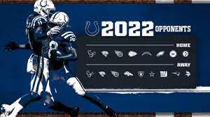 Giants Preseason Schedule 2022 Colts' 2022 Nfl Regular Season Opponents Finalized