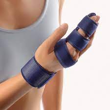Bort Digisoft Fingerorthese Blau Fingerbandagen Bandagen Orthesen