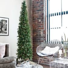 Classic Pine Pre Lit Pencil Christmas Tree Www Hayneedle Com Slim Christmas Tree Skinny Christmas Tree Christmas Tree