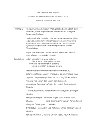 Datin married mejar dato haji maulud haji abdul samad. Teks Pengacara Majlis