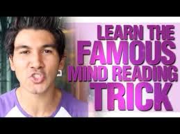 How To Read Someone S Mind Learn The Famous Mindreading Trick Mind Reading Tricks Learning Mindfulness