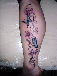 Butterfly Flower Leg Tattoos Google Search Butterfly Leg Tattoos Flower Leg Tattoos Butterfly Tattoo Designs
