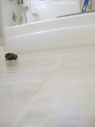 Alaska white gloss floor tile roomset. How To Grout Peel And Stick Tiles A Cheap And Easy Floor Update 50 And One Afternoon Of Work Frugal Family Times